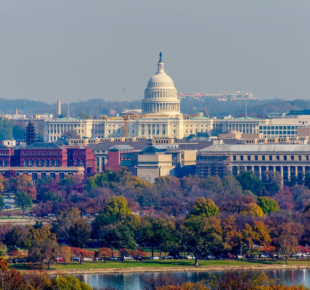 Capitol building in Washington, D.C.