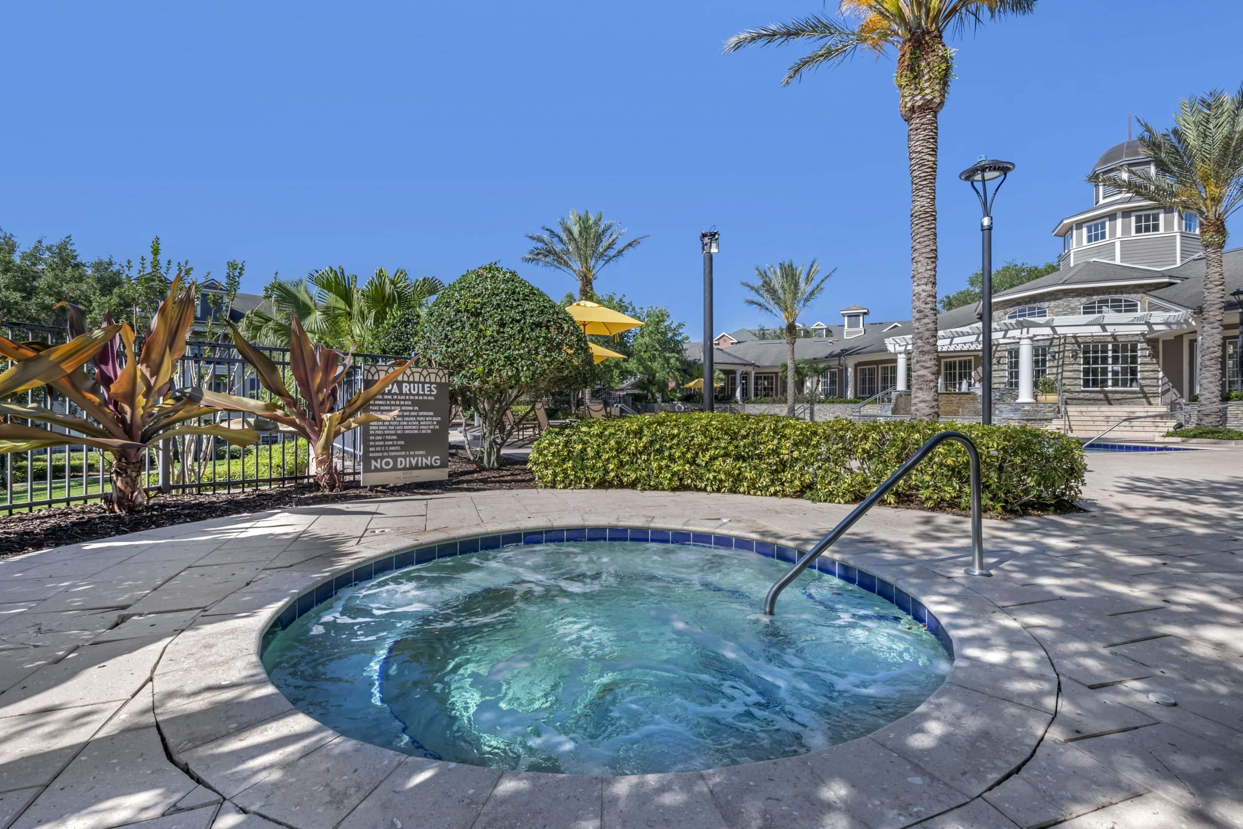 TheMeadowsatChampionsGate Exterior Spa (1) April2023