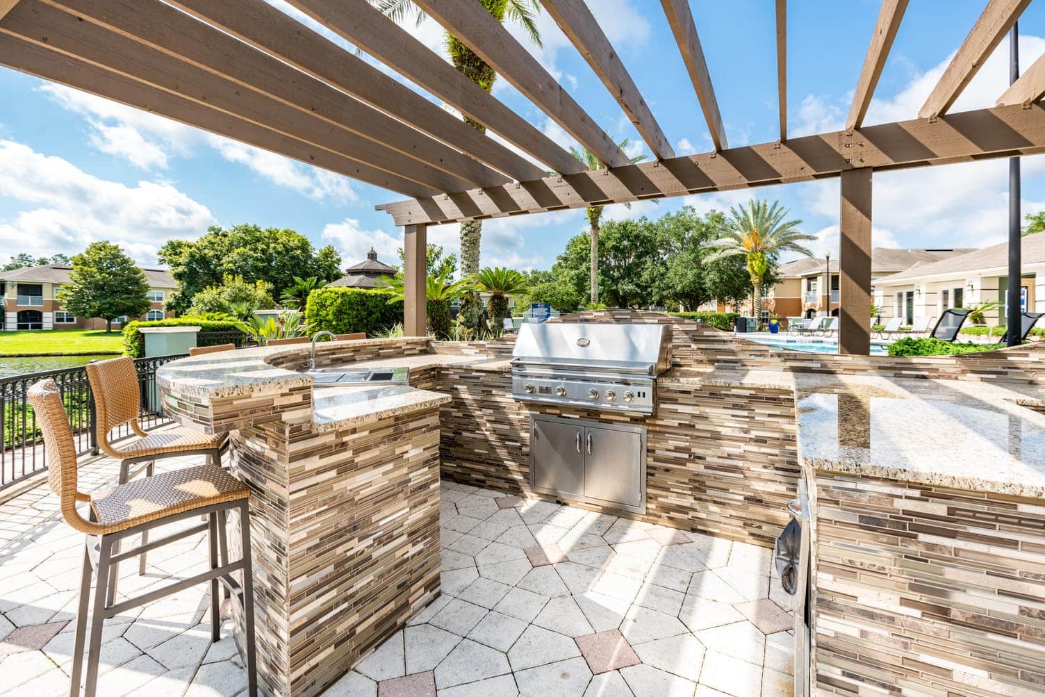 Timucuan Lakeside at Town Center BBQ Area1 HighRes June2020