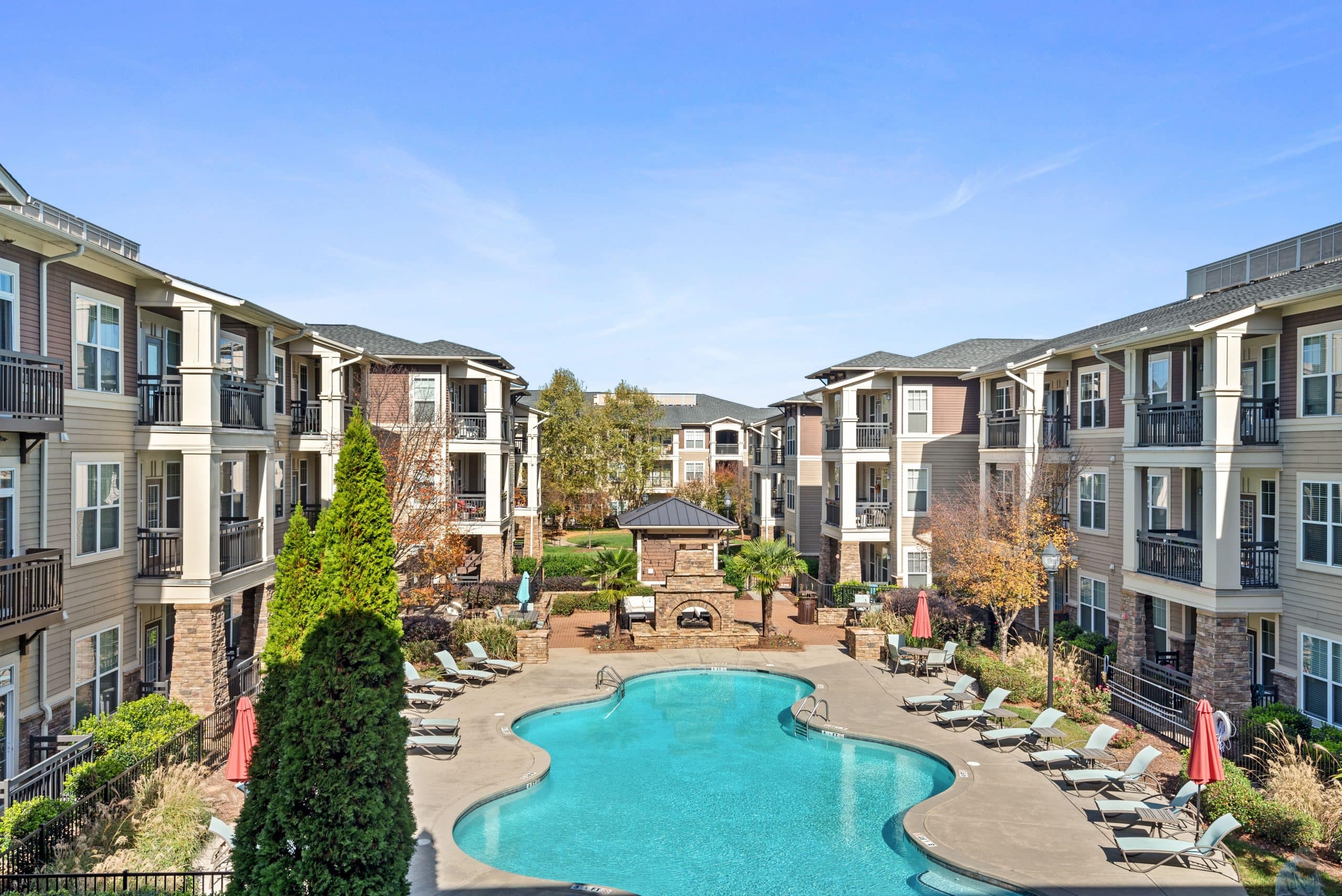 Fountains at Mooresville Town Square Bell Partners