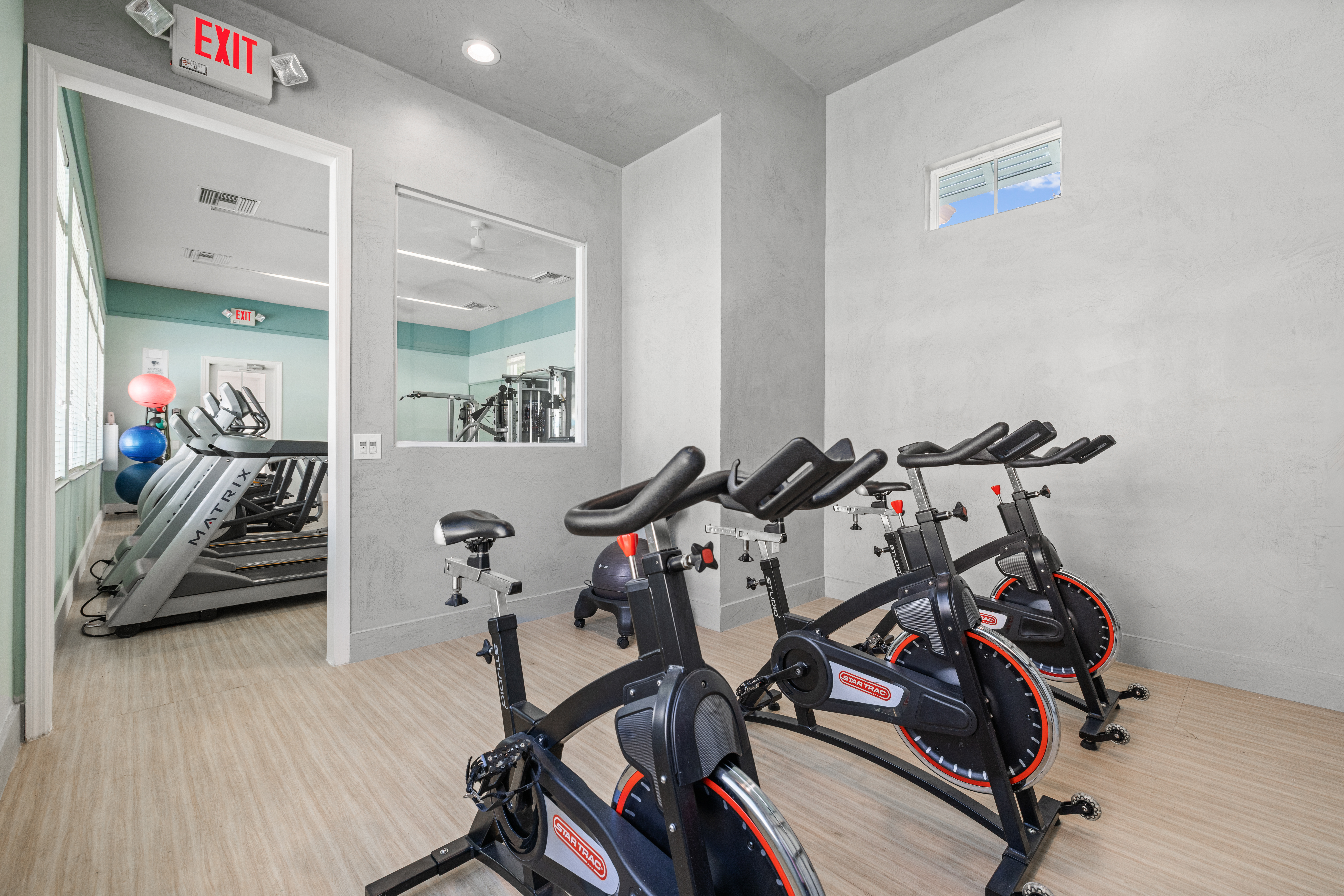 BellKendallWest Fitness Spin Room